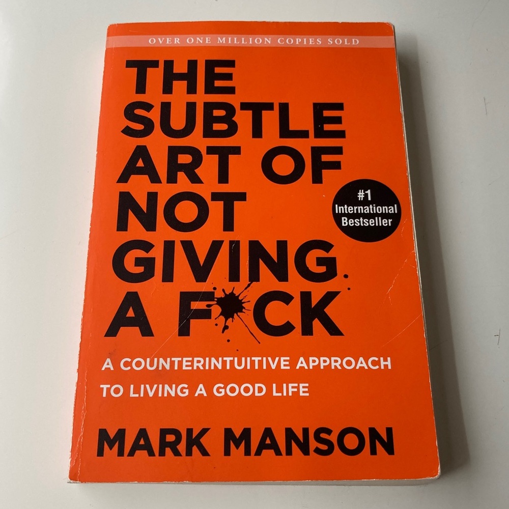 The Subtle Art of Not Giving a F*ck, Paperback